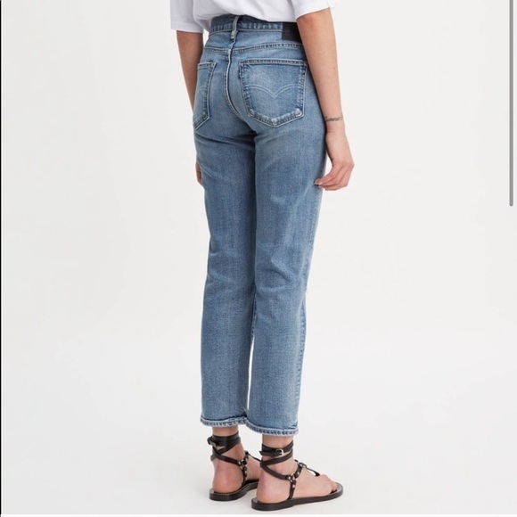 Levi’s Pin Dot Jeans Made Crafter Tapered Leg Blue - Picture 2 of 12